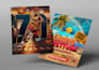 make motion flyer, poster design for social media, events